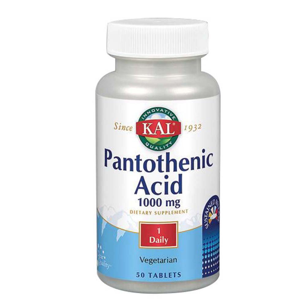 Pantothenic Acid 50 Tabs 1,000 mg by Kal 21245839040 eBay