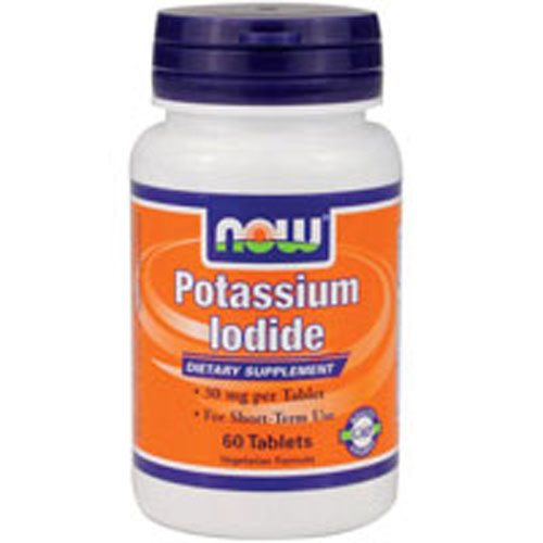 Potassium Iodide 60 Tabs 30 mg by Now Foods 733739014542 eBay